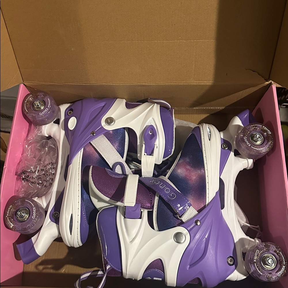 Purple Kids Roller Skates - Picture 3 of 3